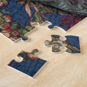 Guter Junge Süßer Pit Bull Farb Foto Puzzle (Seite)