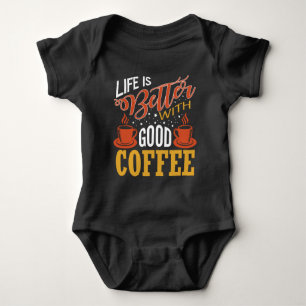 Guter Kaffee Baby Strampler
