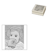 Guter Kaffee Gummistempel (Stempel)