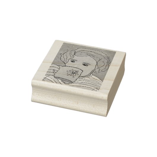 Guter Kaffee Gummistempel (Stempel)