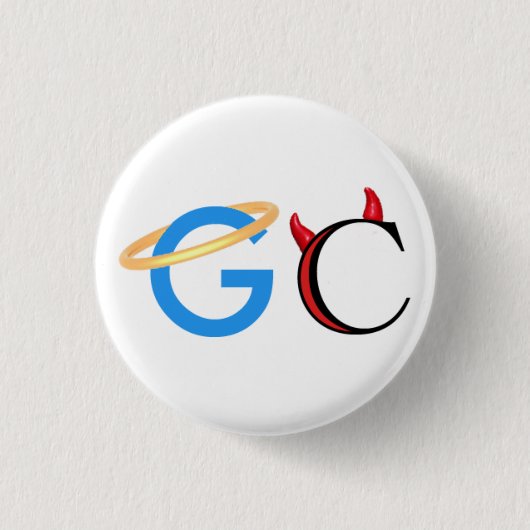 Guter kapitalistischer Knopf Button (Vorderseite)