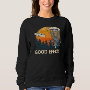 Guter Komfort Disc Golf Golfer Spaß Sarcastic Frie Sweatshirt