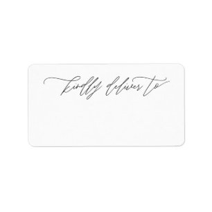 Guter Lieferumfang für moderne kalligraphische Skr Adressaufkleber