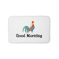 guter Morgen colorfull Hahns