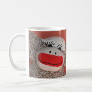 Guter Morgen des Socken-Affen "! " Kaffeetasse