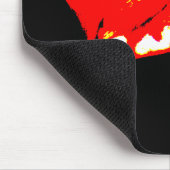 "Guter Morgen! Dieses ist Gott" Mousepad (Ecke)