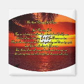 Guter Morgen Gottes Gebet Magnet (Vorne)