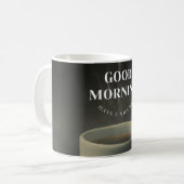 guter Morgen Kaffeetasse (Vorderseite Links)