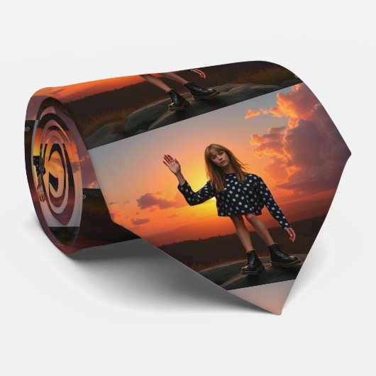 guter Morgen Krawatte (Gerollt)