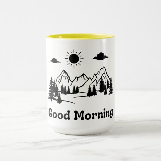 Guter Morgen Neue Tasse von hoher Qualität 2022  (Zentrum)