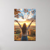 Guter Morgenfall Leinwanddruck (Vorderseite)