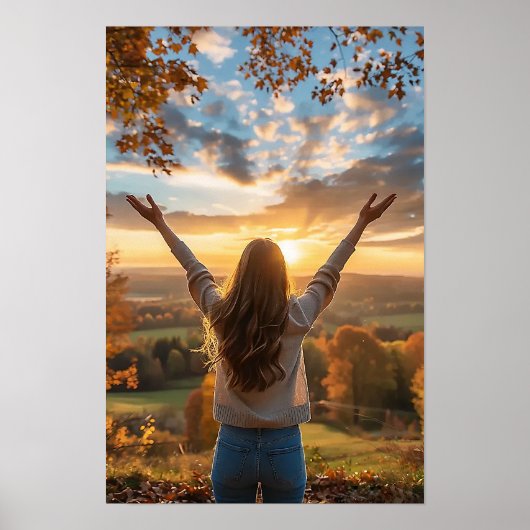 Guter Morgenfall Poster (Vorne)