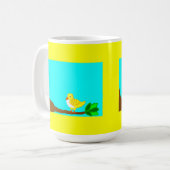 Guter Morgengras-Tasse Kaffeetasse (Vorderseite Links)