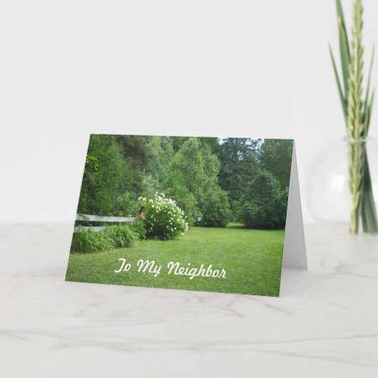 Guter Nachbarc$tag-mai+19. Dankeskarte (Vorderseite)