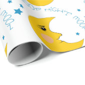 guter Nachtmond Geschenkpapier (Rolleneckpunkt)
