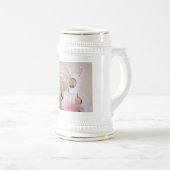 Guter Ol weißer Junge Stein Bierglas (VorderseiteRechts)