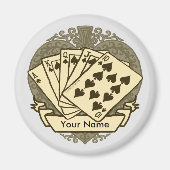 Guter Poker Handmagnet Magnet (Vorne)