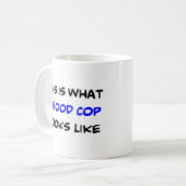 guter Polizist Kaffeetasse (Vorderseite Links)