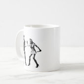 guter Polizist/schlechter Polizist Kaffeetasse (Vorderseite Links)