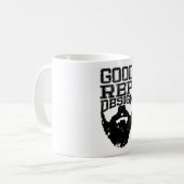 Guter Repräsentanten-Bart Kaffeetasse (Vorderseite Links)