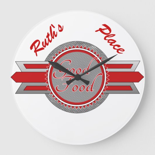 Guter Retro-Stil Restaurazion Uhr (Vorderseite)