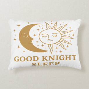 Guter Ritter Schlaf Himmels-Kissen – Mond, Sonne & Dekokissen
