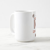 Guter Roboter Kaffeetasse (Vorderseite Links)