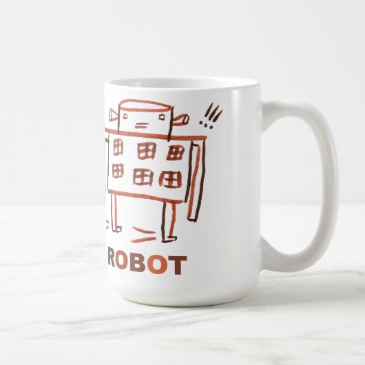 Guter Roboter Kaffeetasse (Rechts)