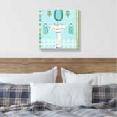 Guter sauberer Spaß Leinwanddruck (Insitu (Schlafzimmer))