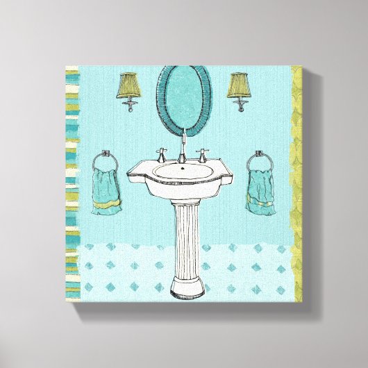 Guter sauberer Spaß Leinwanddruck (Vorderseite)