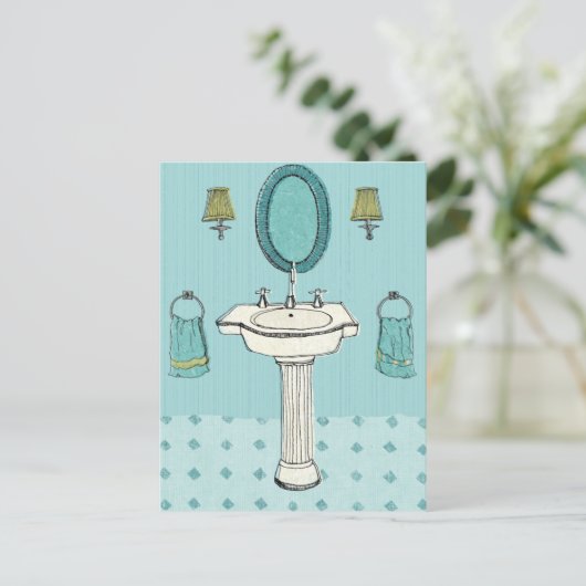 Guter sauberer Spaß Postkarte (Stehend Vorderseite)