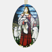 Guter Schäfer Keramik Ornament (Links)