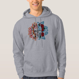 guter/schlechter Schädel Hoodie