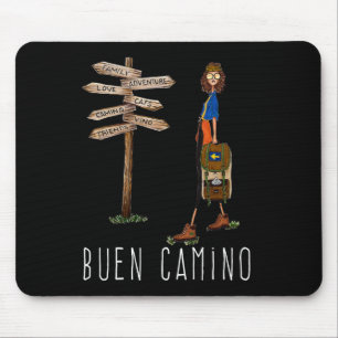 Guter Weg Des Santiago Pilger Wanderweg Des Heilig Mousepad