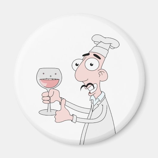 Guter Wein Magnet (Vorne)