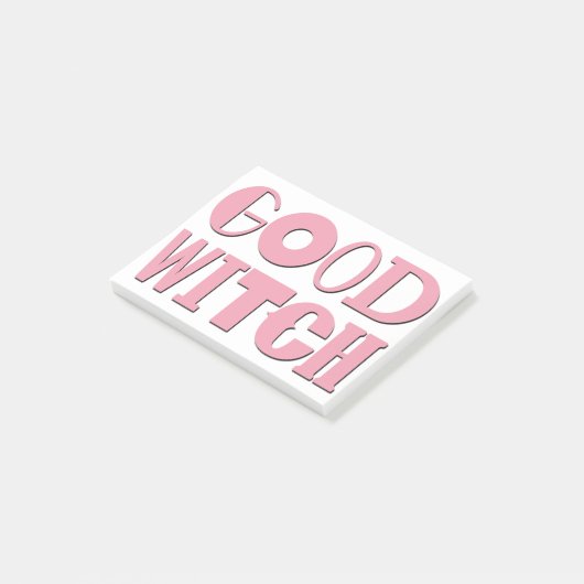 GUTER WITCH POST-IT KLEBEZETTEL (angewinkelt)