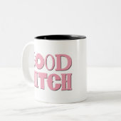 GUTER WITCH ZWEIFARBIGE TASSE (Vorderseite Links)