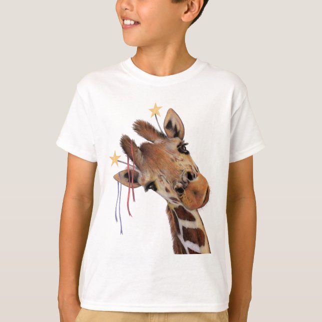 Guter Zeit-Giraffen-T - Shirt (Vorderseite)