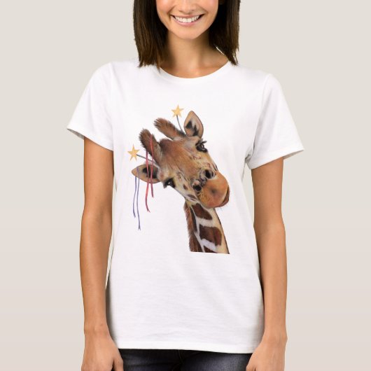 Guter Zeit-Giraffen-T - Shirt (Vorderseite)
