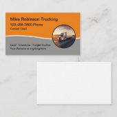 Güterbeförderung und LKW Visitenkarte (Vorne/Hinten)