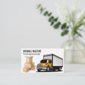 Güterwagen | Bewegungen | Kisten Visitenkarte (Stehend Vorderseite)