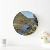 Güterzug bei Löf Große Wanduhr (Zuhause)