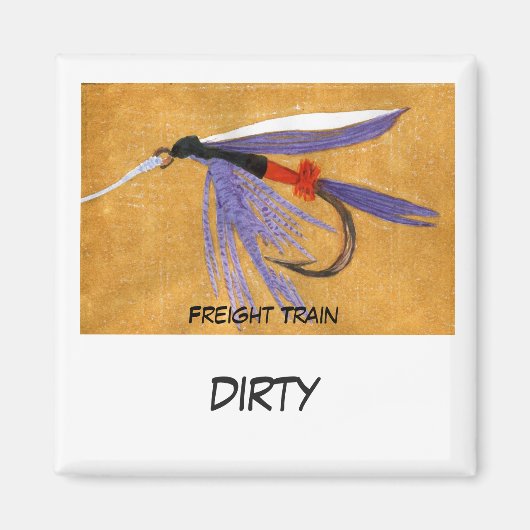 "Güterzug" Dish Washer Status Magnet (Vorne)