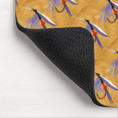 "Güterzug gekocht" Trout Fly Mousepad (Ecke)