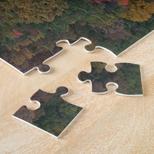 Güterzug Herbst Puzzle (Seite)