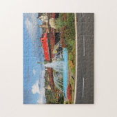 Güterzug in Linz am Rhein Puzzle (Vertikal)