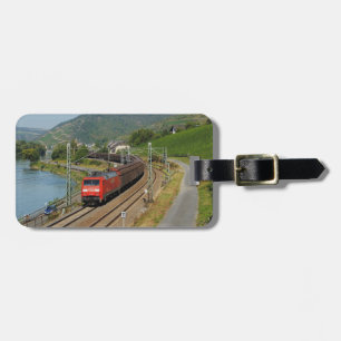 Güterzug in Lorch am Rhein Gepäckanhänger