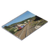 Güterzug in Lorch am Rhein Notizblock (Linke Seite)