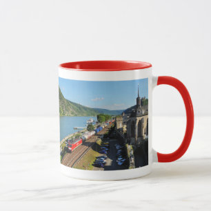 Güterzug in Oberwesel Tasse