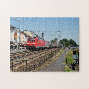 Güterzug in Rüdesheim am Rhein Puzzle
